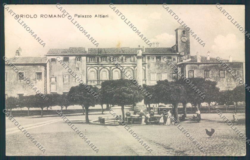 Viterbo Oriolo Romano cartolina MV1547 – fronte