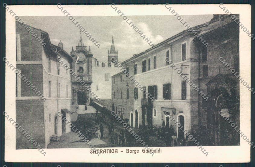 Viterbo Capranica cartolina MV1553 – fronte