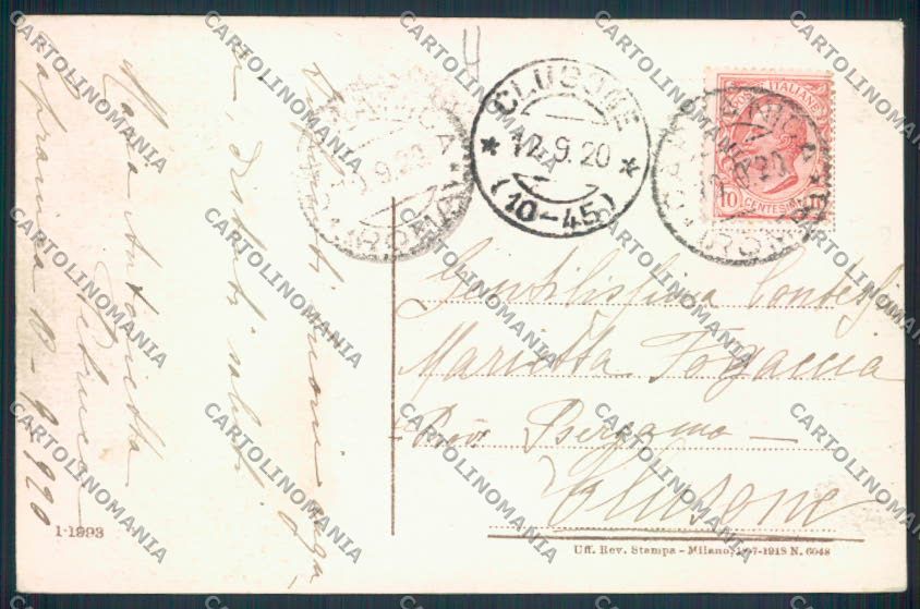 Viterbo Capranica cartolina MV1553 – retro