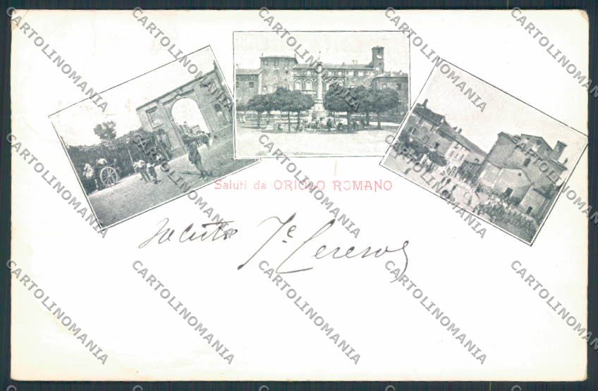 Viterbo Oriolo Romano cartolina MV1570 – fronte