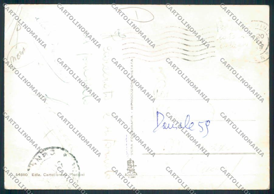 Viterbo Tarquinia PIEGA Foto FG cartolina MV1615 – retro