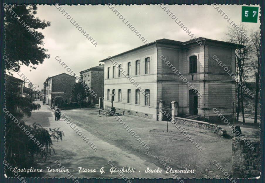Viterbo Castiglione ADESIVO Foto FG cartolina MV1628 – fronte