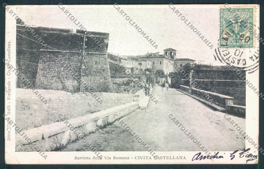 Viterbo Civita Castellana PIEGHINE cartolina MV1630 – fronte