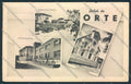Viterbo Orte Saluti da cartolina MV1644 – fronte