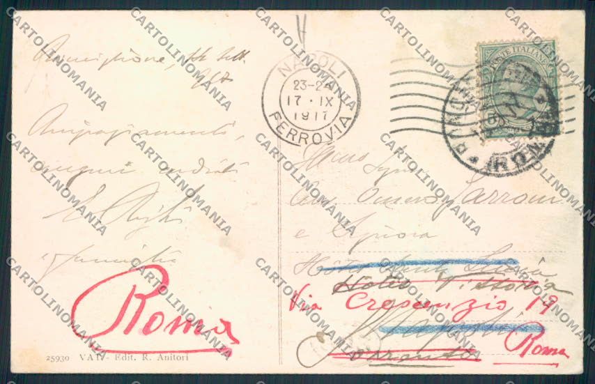 Viterbo Ronciglione cartolina MV1651 – retro