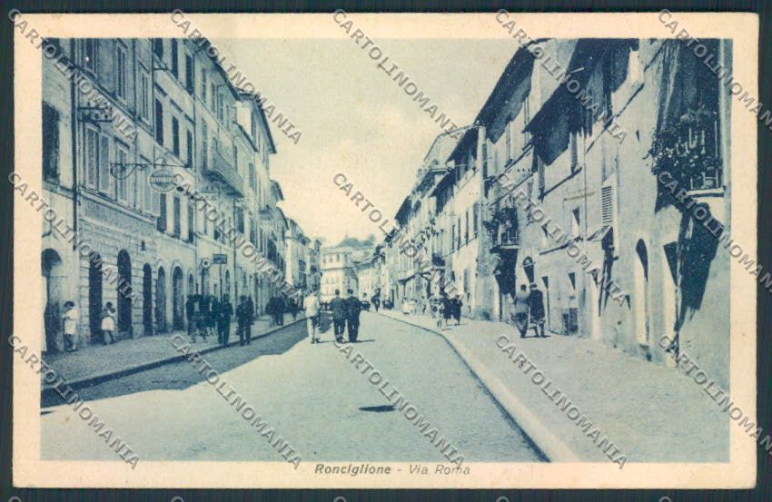 Viterbo Ronciglione cartolina MV1655 – fronte