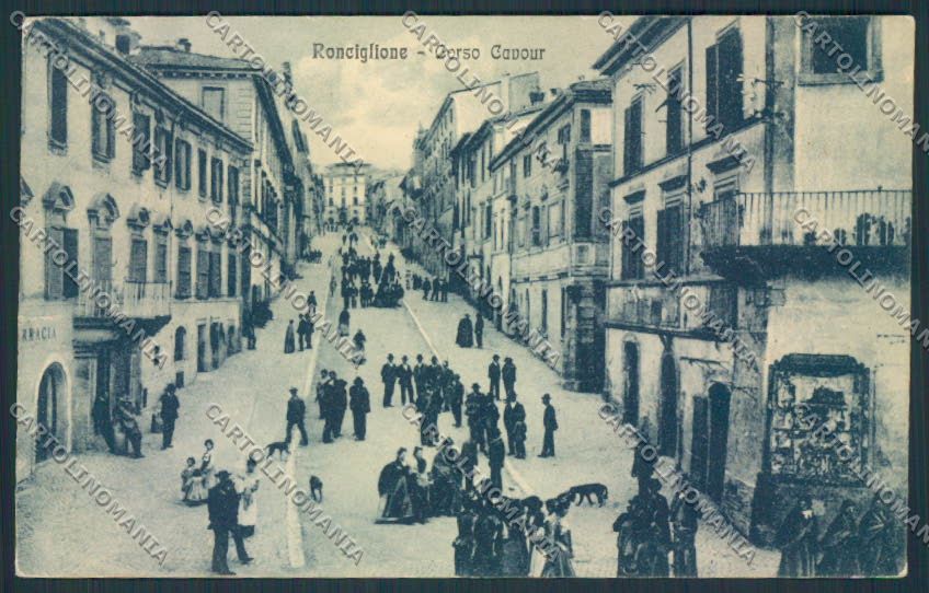 Viterbo Ronciglione cartolina MV1656 – fronte