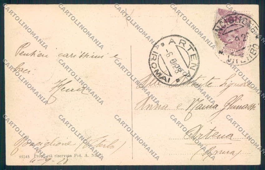 Viterbo Ronciglione cartolina MV1656 – retro
