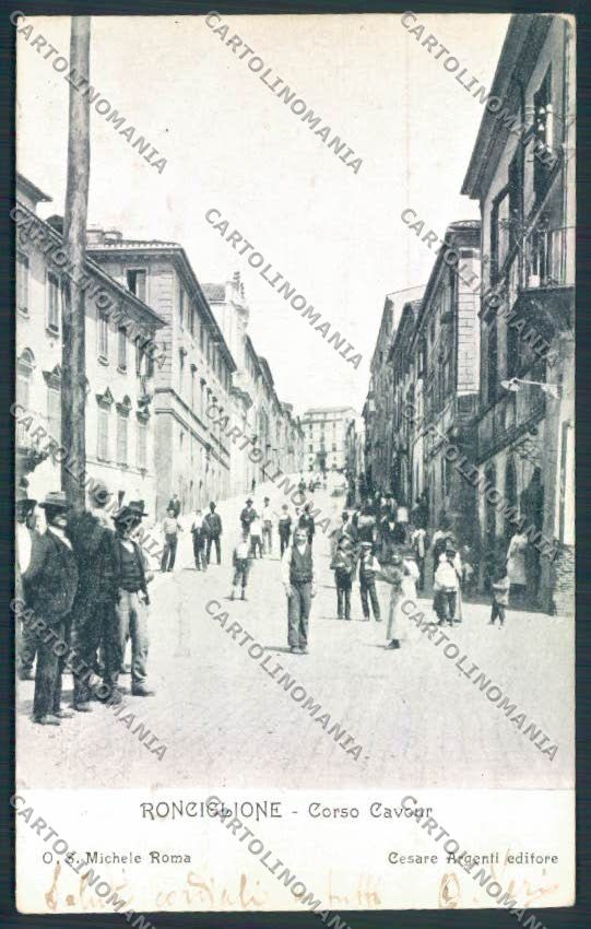Viterbo Ronciglione cartolina MV1657 – fronte