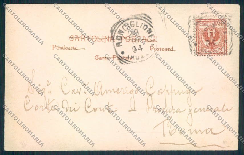 Viterbo Ronciglione cartolina MV1657 – retro