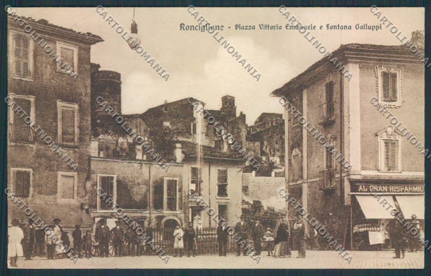 Viterbo Ronciglione cartolina MV1658 – fronte