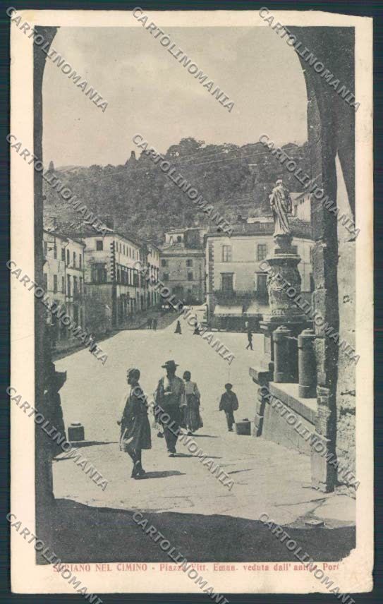 Viterbo Soriano nel Cimino ABRASA cartolina MV1665 – fronte