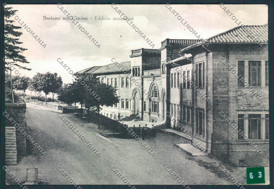 Viterbo Soriano Cimino ADESIVO FG cartolina MV1669 – fronte
