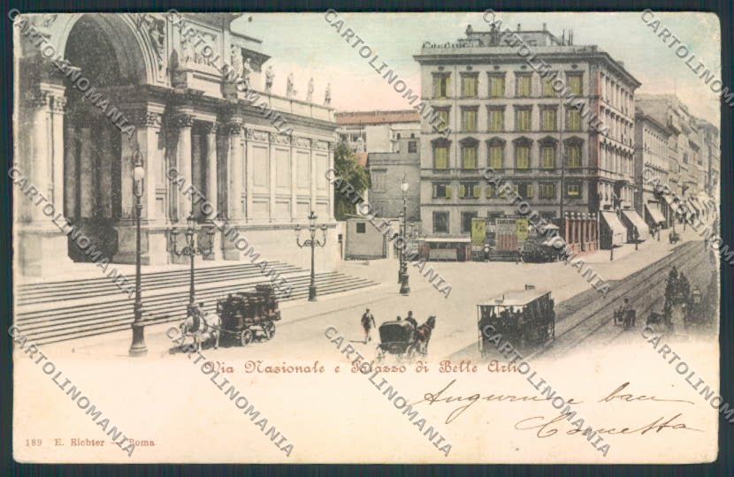 Roma Città STRAPPO PIEGHE cartolina MV1670 – fronte