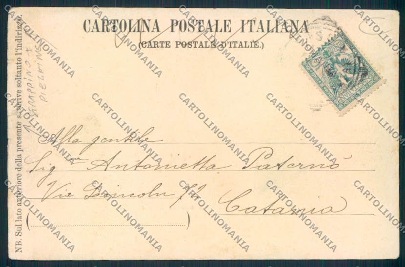 Roma Città STRAPPO PIEGHE cartolina MV1670 – retro