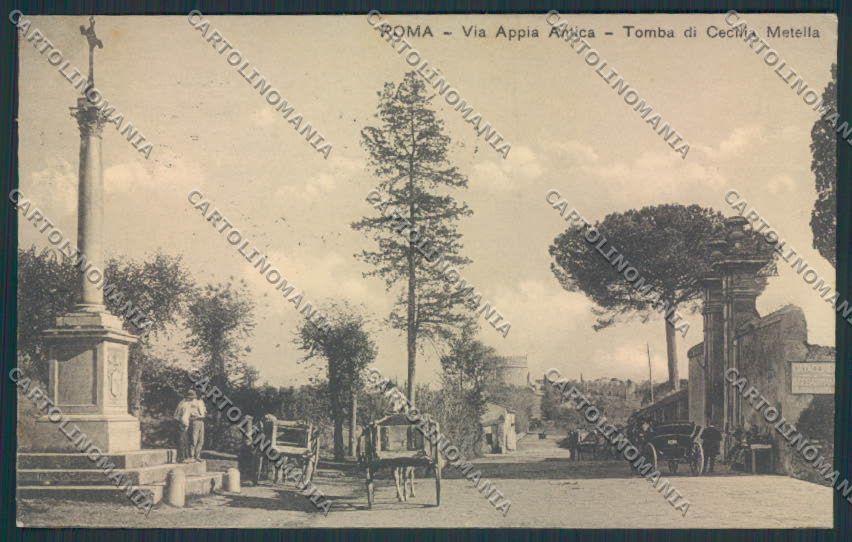 Roma Città Via Appia cartolina MV1680 – fronte