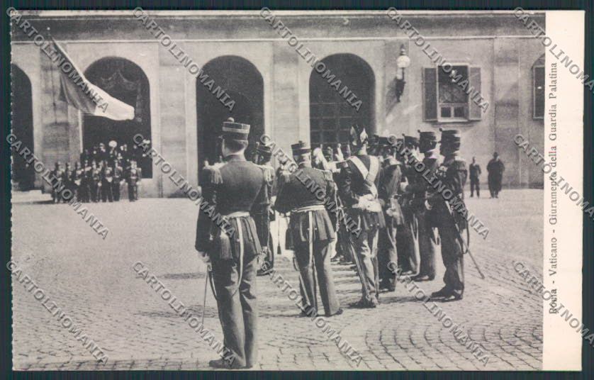 Roma Città Vaticato Guardia Palatina cartolina MV1682 – fronte