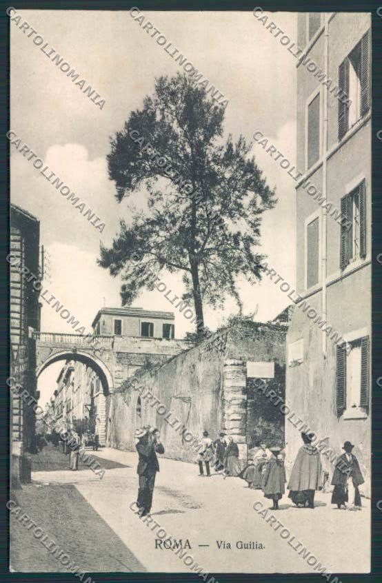 Roma Città Via Guilia cartolina MV1692 – fronte