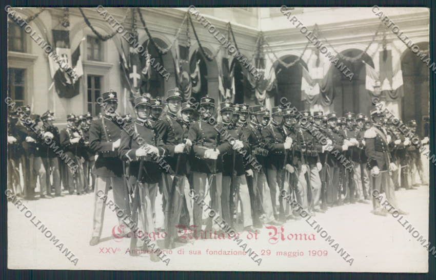 Roma Città Collegio Militare Foto cartolina MV1712 – fronte