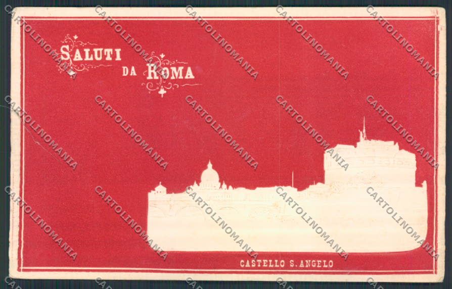 Roma Città Saluti da cartolina MV1735 – fronte