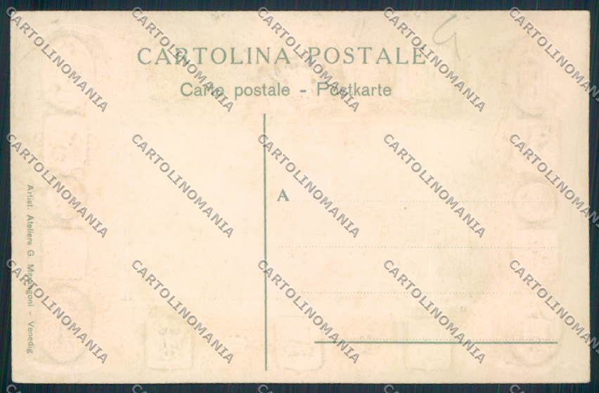 Roma Città Saluti da cartolina MV1751 – retro