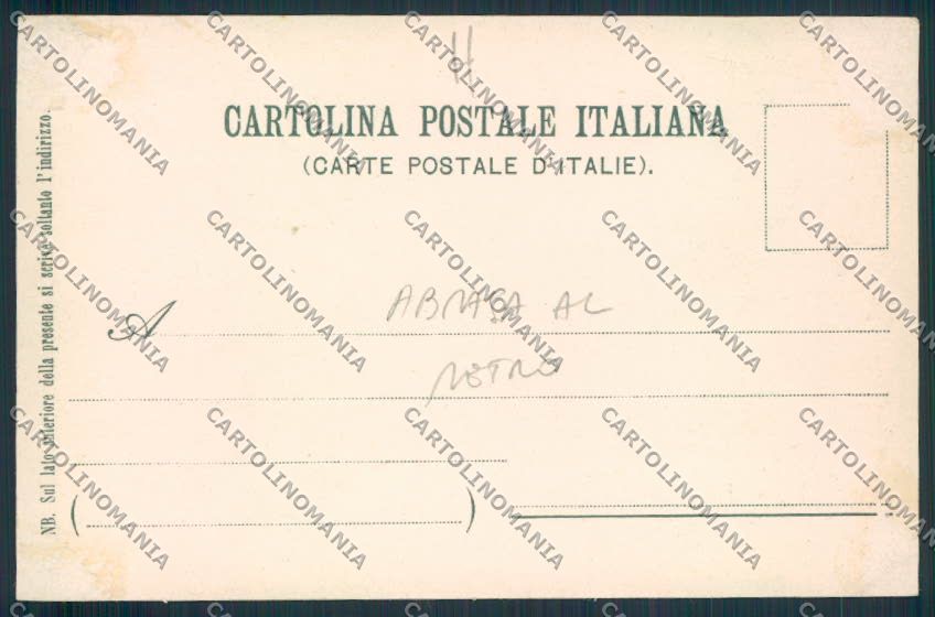 Roma Città Saluti da Gruss ABRASA cartolina MV1759 – retro