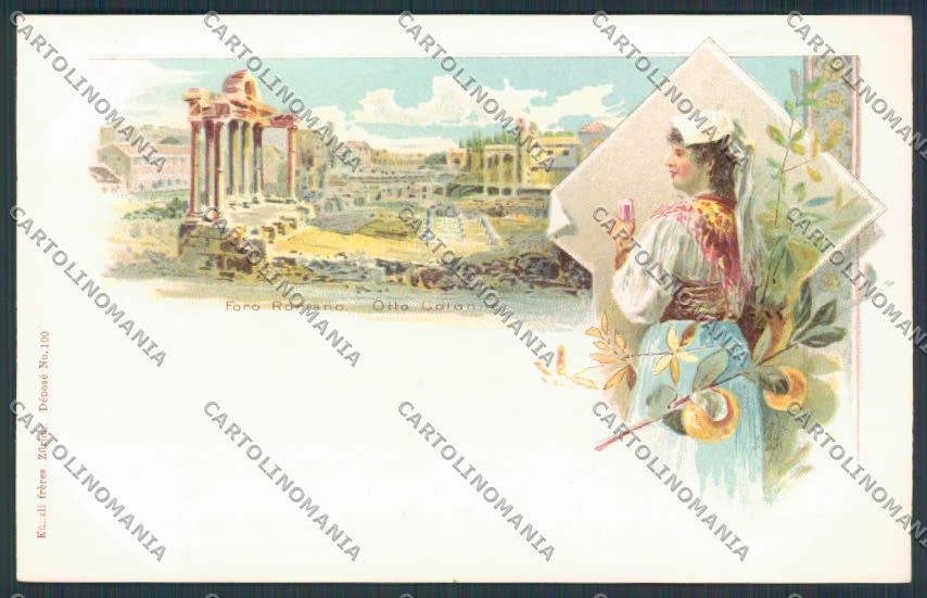Roma Città Saluti da cartolina MV1767 – fronte