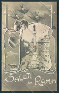 Roma Città Saluti da Foto cartolina MV1770 – fronte