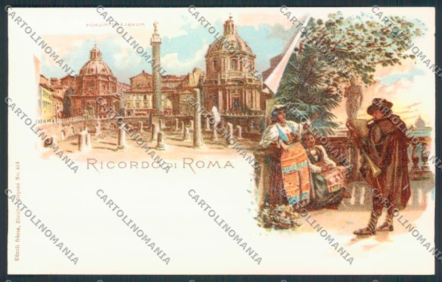 Roma Città Saluti da ABRASA cartolina MV1772 – fronte