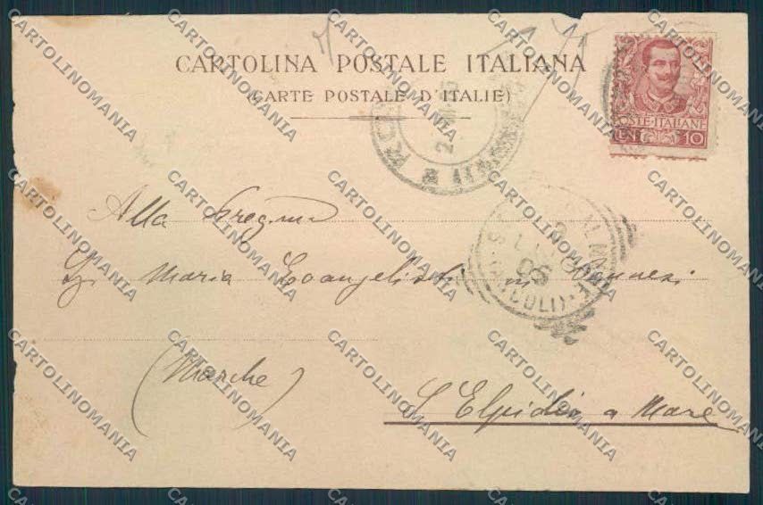 Roma Città Saluti da Automobile cartolina MV1781 – retro