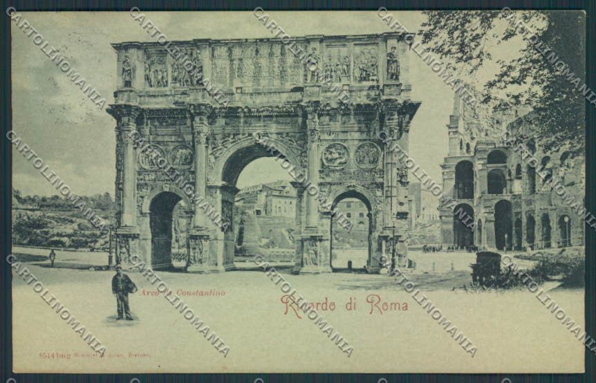 Roma Città 1899 cartolina MV1783 – fronte