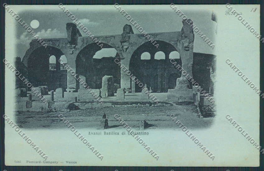 Roma Città 1899 cartolina MV1785 – fronte