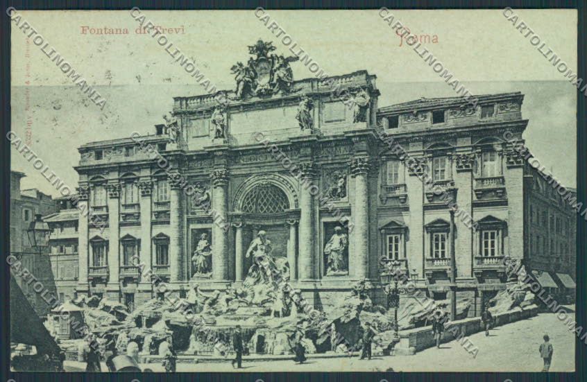 Roma Città 1899 cartolina MV1786 – fronte