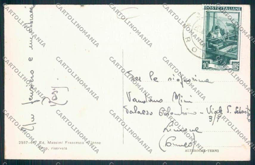 Roma Jenne cartolina MV1791 – retro