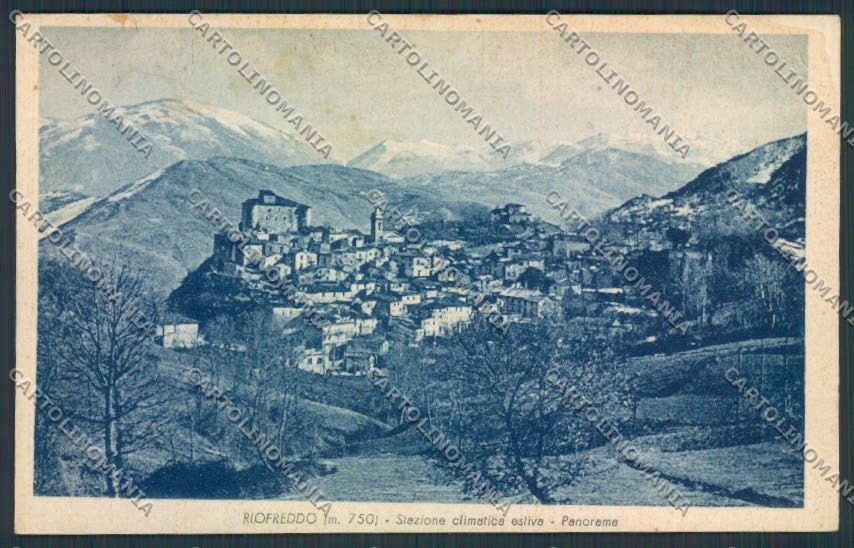 Roma Riofreddo PIEGHINA cartolina MV1793 – fronte