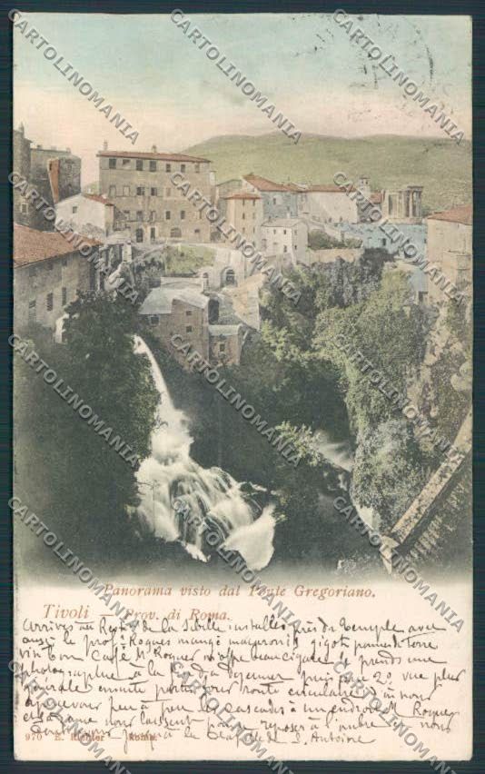 Roma Tivoli cartolina MV1805 – fronte