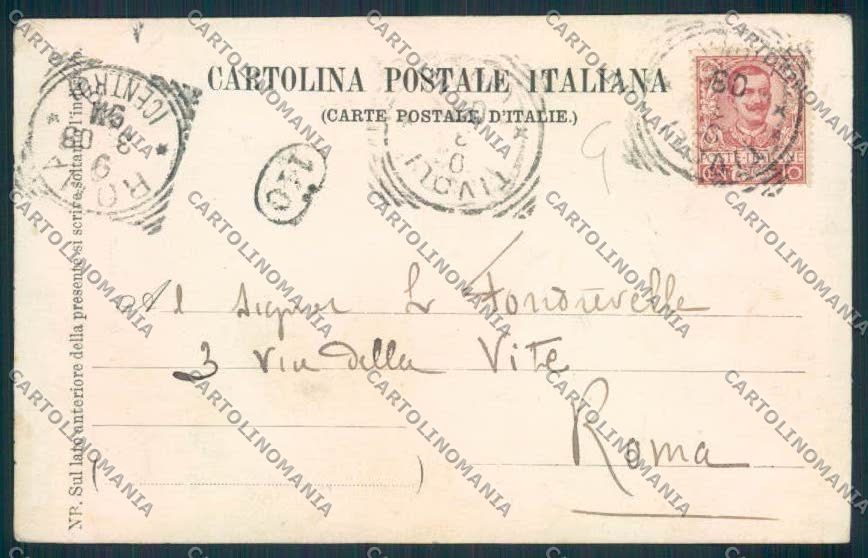 Roma Tivoli cartolina MV1806 – retro