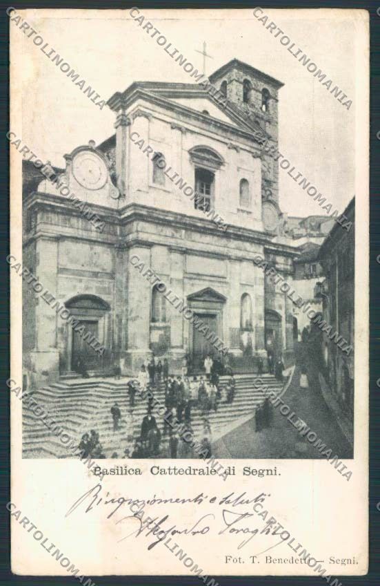 Roma Segni ABRASA cartolina MV1826 – fronte