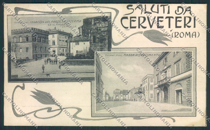 Roma Cerveteri cartolina MV1829 – fronte