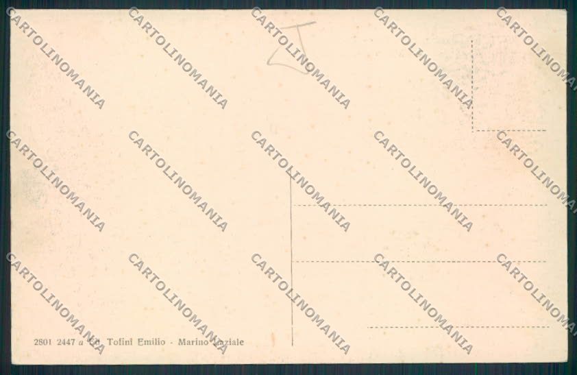 Roma Marino cartolina MV1833 – retro