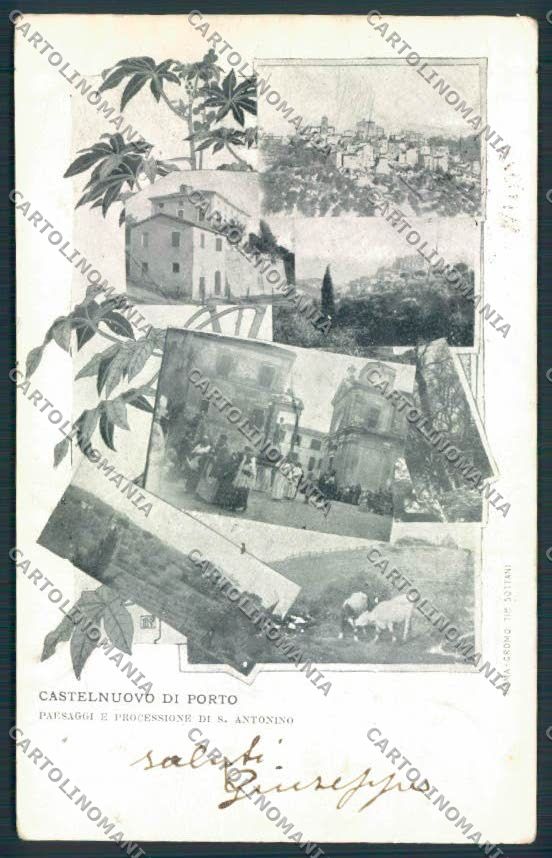 Roma Castelnuovo di Porto Processione cartolina MV1846 – fronte