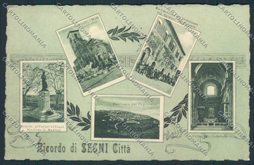 Roma Segni cartolina MV1850 – fronte