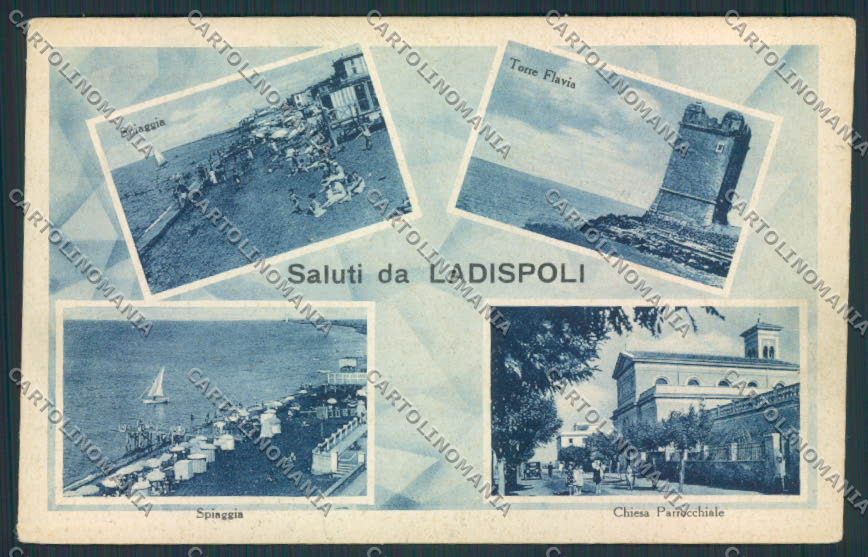Roma Ladispoli cartolina MV1855 – fronte