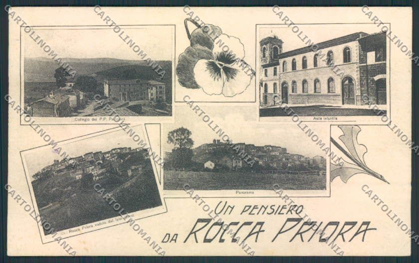 Roma Rocca Priora cartolina MV1859 – fronte