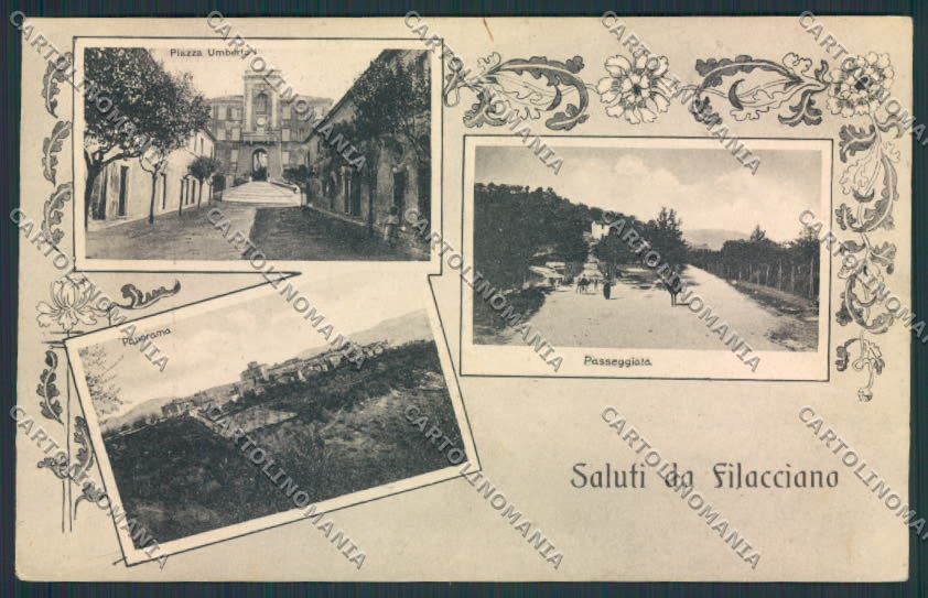 Roma Filacciano Saluti da cartolina MV1862 – fronte