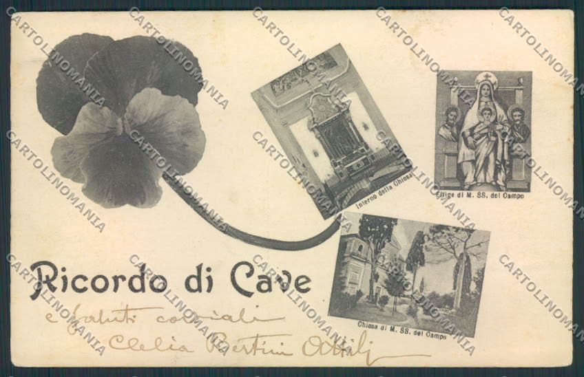 Roma Cave cartolina MV1864 – fronte