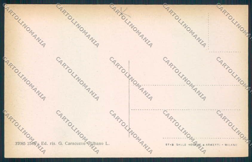 Roma Ariccia cartolina MV1866 – retro