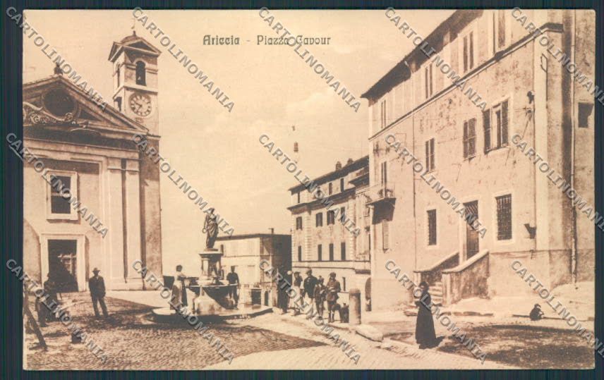 Roma Ariccia cartolina MV1867 – fronte