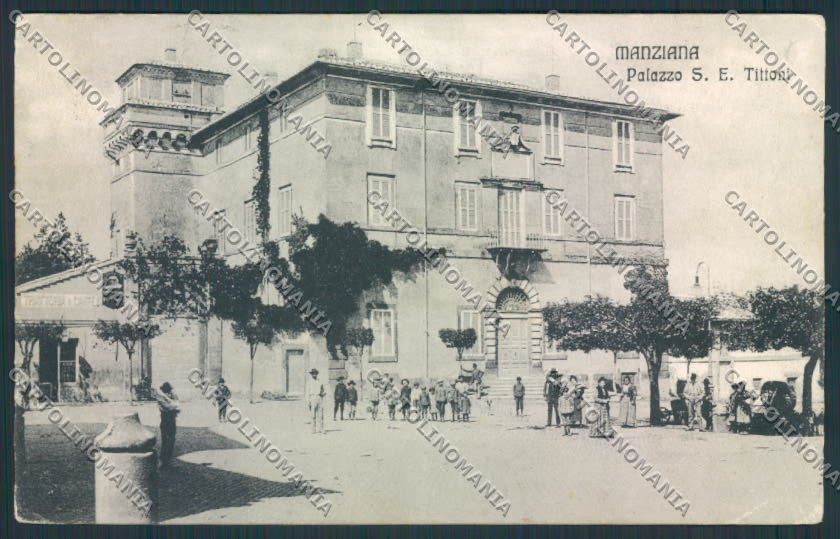Roma Manziana cartolina MV1871 – fronte