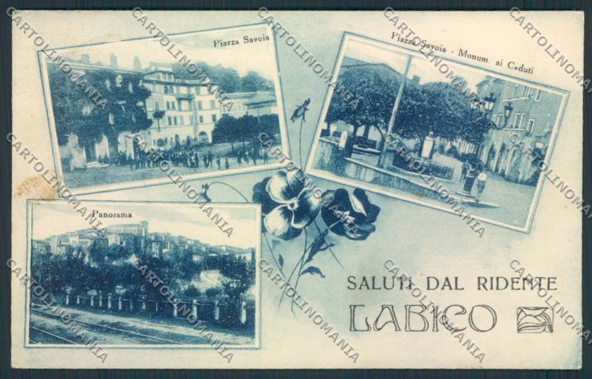 Roma Labico Saluti da cartolina MV1874 – fronte